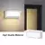 Brilagi-LED spoljno zidno svetlo sa senzorom BRICKY LED/12W/230V belo IP54
