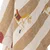 Bela/rjava odeja 130x160 cm Merry-go-round – Bloomingville