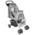 VIDAXL zložljivi voziček za pse/mačke potovalni transporter