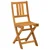 Vanjske bistro stolice 2 pcs Krem bijela 38 x 46 x 85 cm