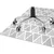 Decormat Podloga za stol Pattern in triangles 120x90 cm 15 cm