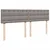 Vidaxl Box spring postelja z vzmetnico taupe 180x200 cm blago