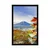 Plakat pogled na Chureito Pagodo in goro Fuji - 20x30 black