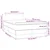 Vidaxl Box spring postelja z vzmetnico temno rjava 120x190 cm blago