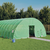 Plastenik s čeličnim okvirom zeleni 48 m2 8 x 6 x 2,85 m