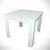 Hanah Home Trpezarijski sto 90x78x80cm Beli