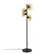 Opviq Podna lampa Benek-15-14534, 36x36x135 cm, IP20, Crno-žuta