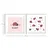 Wallity Slika 2P3333BCT-008, 2 dela, 33 x 68 cm