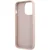 GUESS Maska za telefon iPhone 15 Pro 6.1 GUHCP15LG4GLPI, Roze