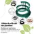 Fleksibilna plastična obroba za trato - rjava, 10 m, 20 vdolbin, višina 4 cm, vremensko odporna, obroba za gredice - za vrtove in robotske kosilnice