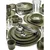 SERAX Surface M Skledica 140 ml, rusty rjava (4 kos)