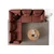 ATELIER DEL SOFA Ugaona garnitura Flexy L Tile Red