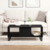 Kava Stol Crni hrast 90 x 50 x 36.5 cm Konstruirano drvo
