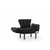 ATELIER DEL SOFA Fotelja Nitta Single Black