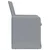 Trpezarijske stolice 2 pcs Svjetlosiva 57 x 67 x 95 cm tkanina