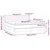 Vidaxl Box spring postelja z vzmetnico taupe 180x200 cm blago
