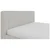 Carryhome OBLAZINJENA POSTELJA 180 cm x 200 cm , tekstil bež
