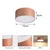 BRILAGI - Plafonsko svetlo za kupatilo FORIS LED/20W/230V prečnik 15 cm u boji bronze IP44