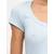 VERO MODA Majica VMCHLOE svetlo modra