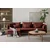 ATELIER DEL SOFA Ugaona garnitura Flexy Relax Tile Red