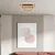 Briloner 3908-014 - LED plafonsko svetlo KADA LED/14W/230V, prečnik 30 cm, crna/smeđa