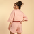 BeastPink Ženska majica Cropped Serenity Pink