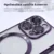 Maska za telefon Mag Case Electro za iPhone 16 Pro Max, Zlatne boje