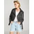 Sinsay - LADIES` OUTER JACKET & BELT - crno