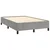 Vidaxl Box spring postelja z vzmetnico LED sv. siva 120x190 cm žamet