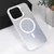 Maska za mobilni telefon iPhone 13 Pro Max CLEAR, Magsafe, Srebrne boje