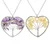 Ogrlica Tree Heart - modra KP28414