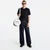 Majice FRED PERRY Mesh Cuff Tshirt Black L