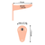 Strap-on z vibracijskim dildom