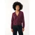 Mexx Ženski kardigan Aralia MF006600853W, Regular, Dugi rukav, Bordo