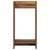 Stalak za biljke s policom 2 pcs Staro drvo 30 x 30 x 60 cm