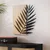 Hoja de Arte -1 - Natural, Black NaturalBlack Decorative Wooden Wall Accessory