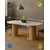 HANAH HOME Set Trpezarijski sto i 6 stolica Bohemian Round Italian 7