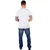 HARVEY MILLER Majica marine/pastelno modra/bela