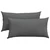Jastučići za sofu 2 pcs Tamno siva 80 x 40 cm tkanina