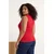 Trendyol Curve Ženska majica TBBSS26CV00004, Crvena