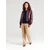 VERO MODA Majica VMKAROL mornarska/bela