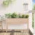 Vrtna sadilica s nogama 110 x 31 x 70 cm od masivne borovine