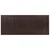 shumee Paravan temno rjav 165x400 cm bambus