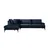 Atelier del Sofa Ugaona garnitura 90x88x283cm Teget