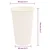 papirnate šalice za kavu 1000 kom 16 oz 400 ml bijele