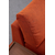 ATELIER DEL SOFA Ugaona garnitura New Tulip With Pouf Orange