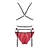 Sexy set 3-delni Mettia - L/XL