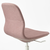 LANGFJÄLL Konferencijska stolica, Gunnared svetlosmeđa-roze/bela