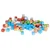 Eco Toys Set magnetnih kocki za decu, 87 delova