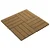 Pločice za decking 3D Dizajn 11 pcs Tikovina 30 x 30 cm
